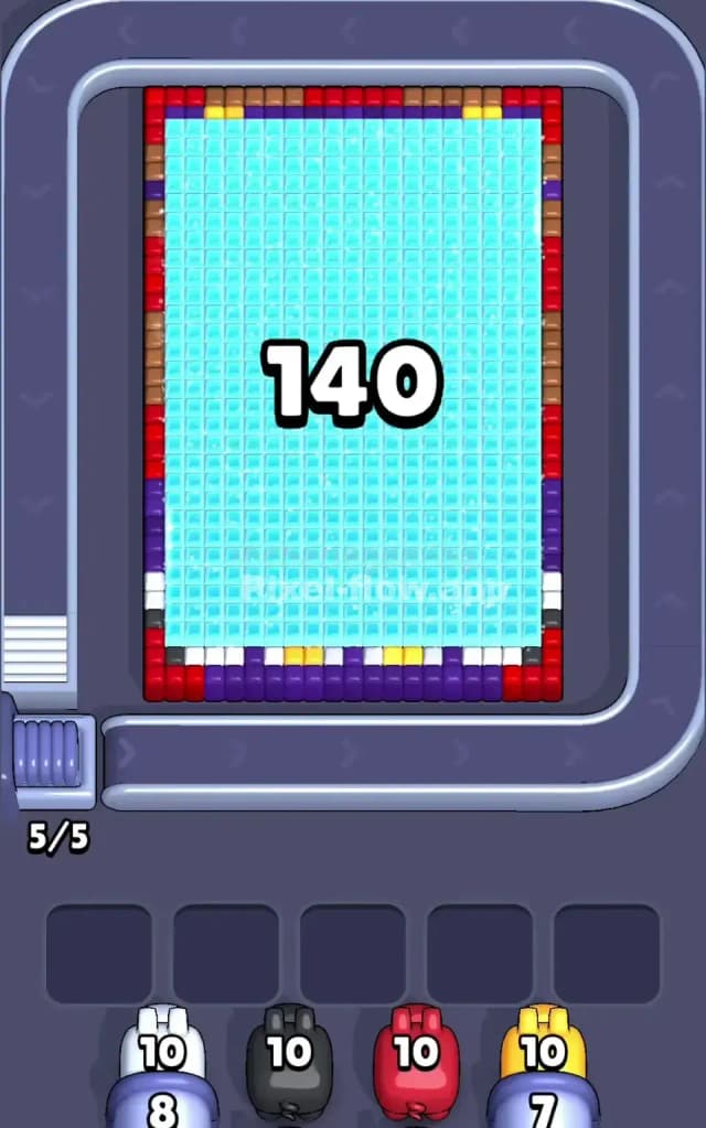 Pixel Flow Level 442 Gameplay