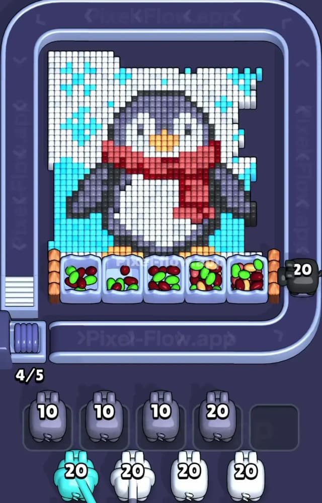 Pixel Flow Level 1269 Solution 1