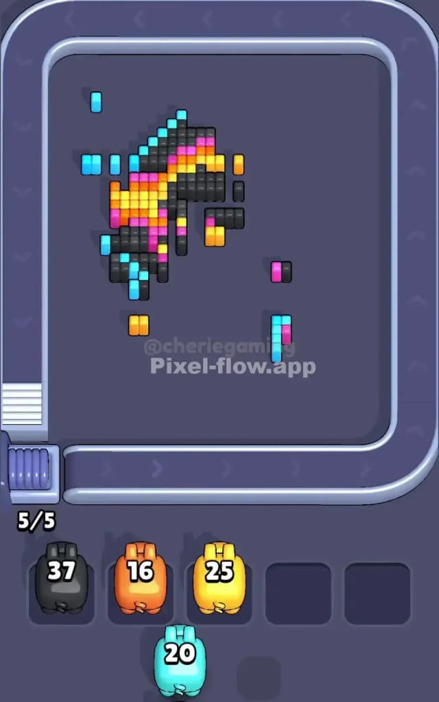 Pixel Flow Level 600 Solution 3
