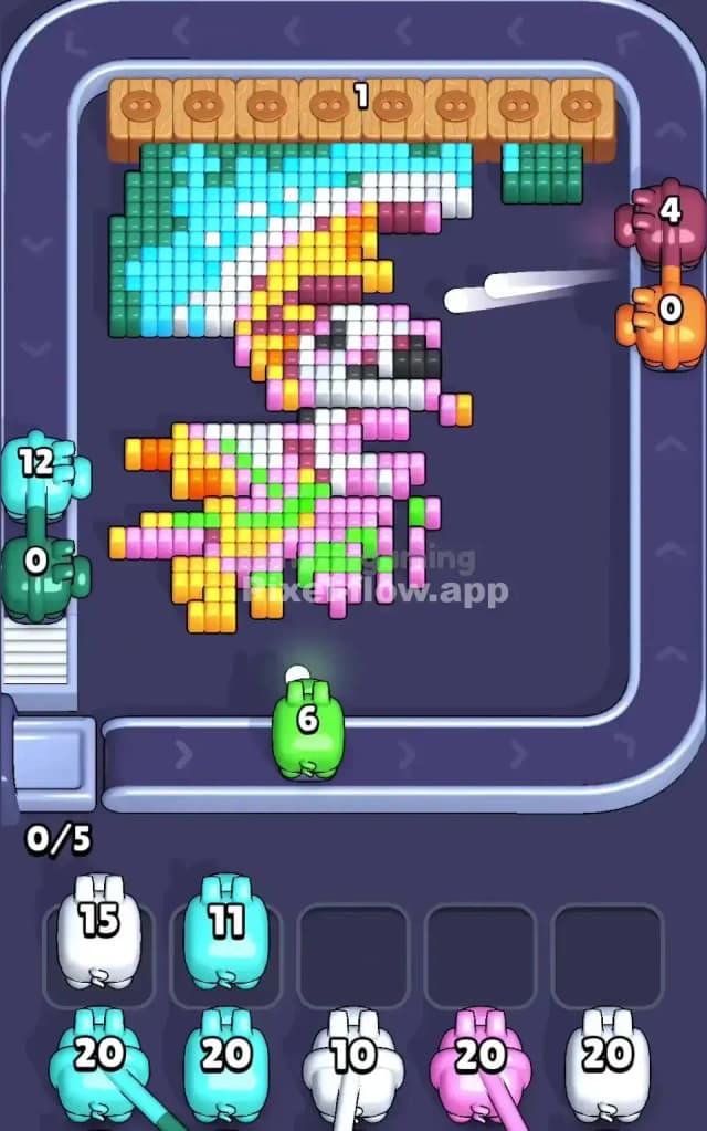 Pixel Flow Level 777 Solution 2