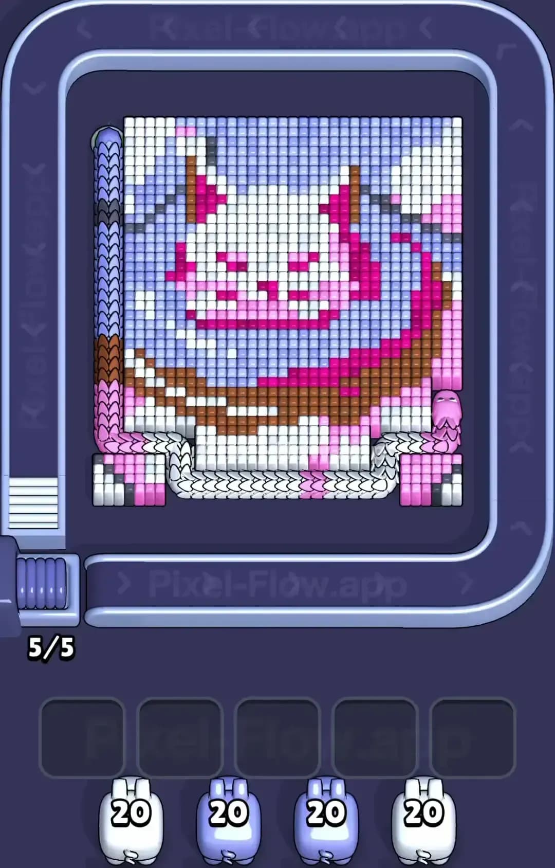Pixel Flow Level 1371 Screenshot