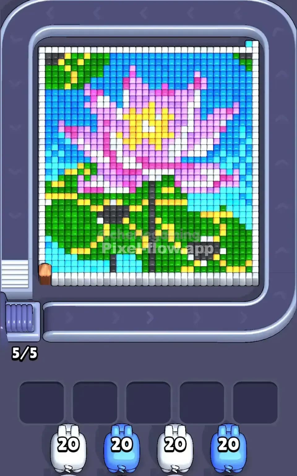Pixel Flow Level 548 Screenshot