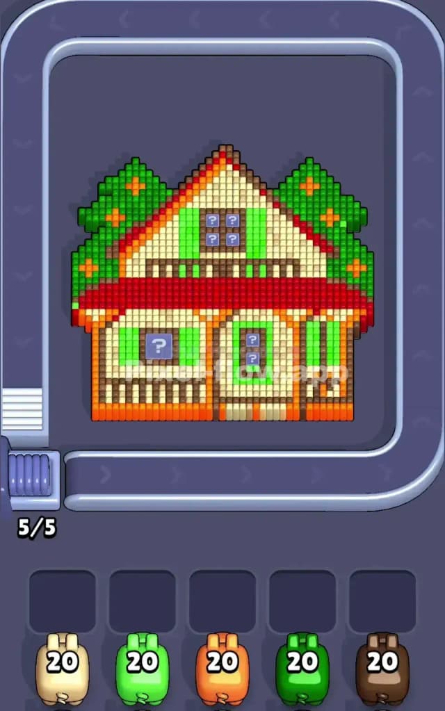 Pixel Flow Level 194 Gameplay