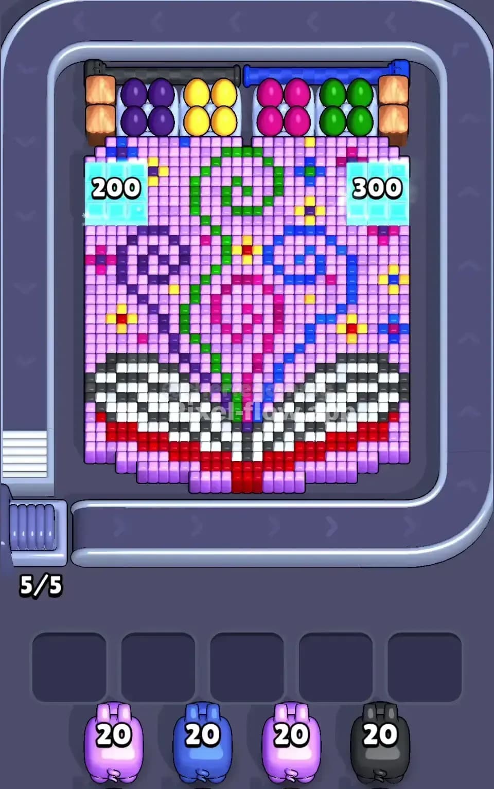 Pixel Flow Level 361 Screenshot