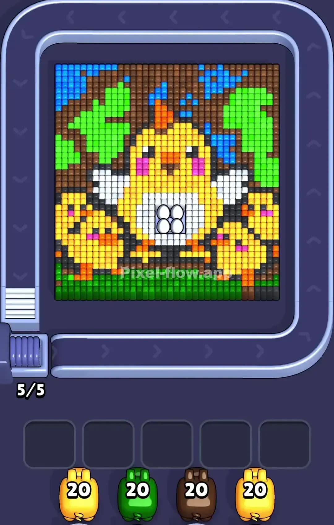 Pixel Flow Level 854 Screenshot