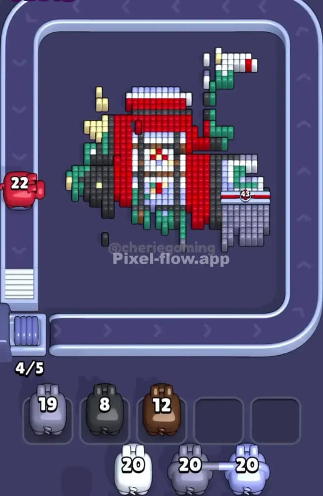 Pixel Flow Level 1734 Solution 2
