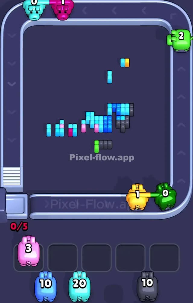 Pixel Flow Level 927 Solution 3