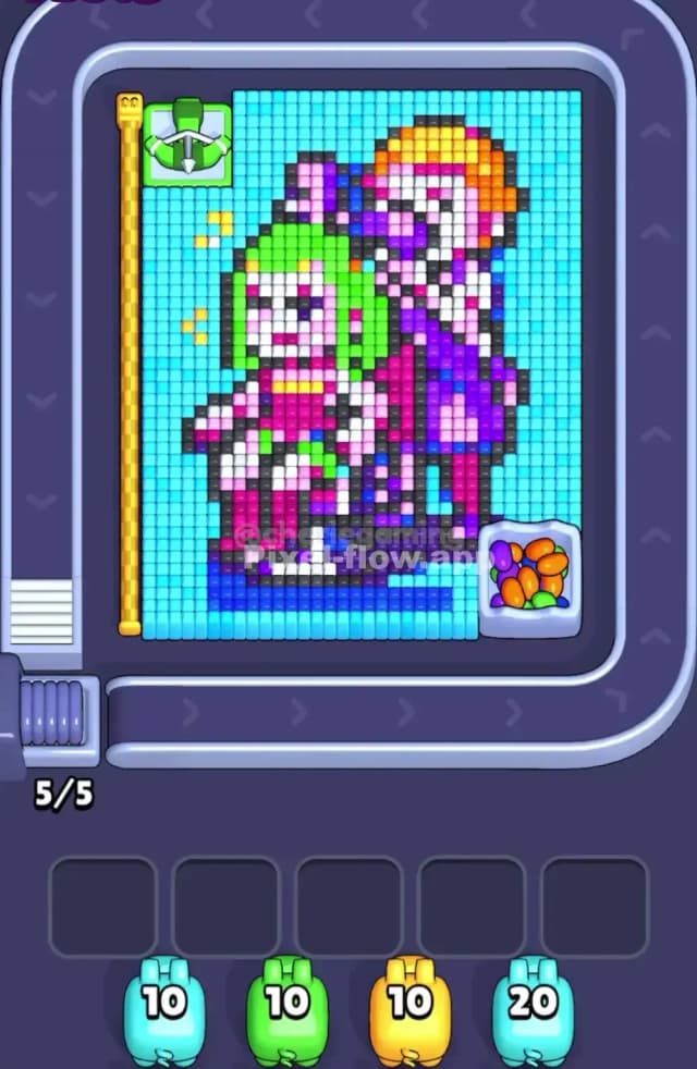 Pixel Flow Level 1779 Gameplay
