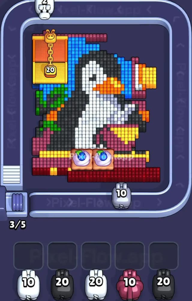 Pixel Flow Level 1178 Solution 1