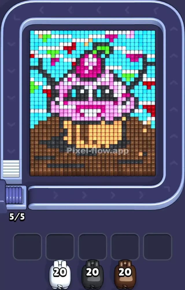 Pixel Flow Level 942 Gameplay