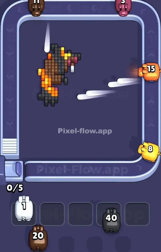 Pixel Flow Level 1096 Solution 3