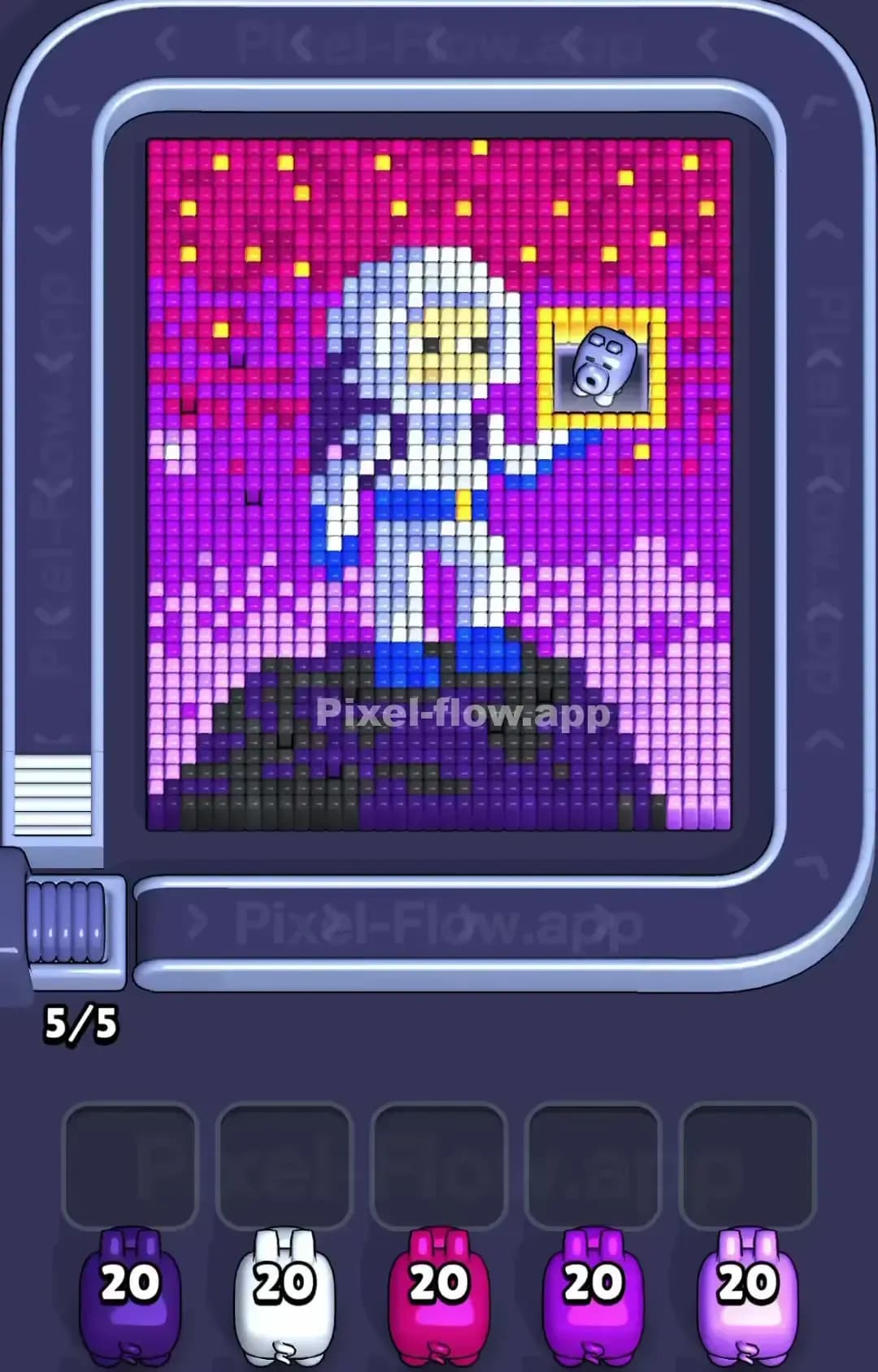Pixel Flow Level 1427 Screenshot
