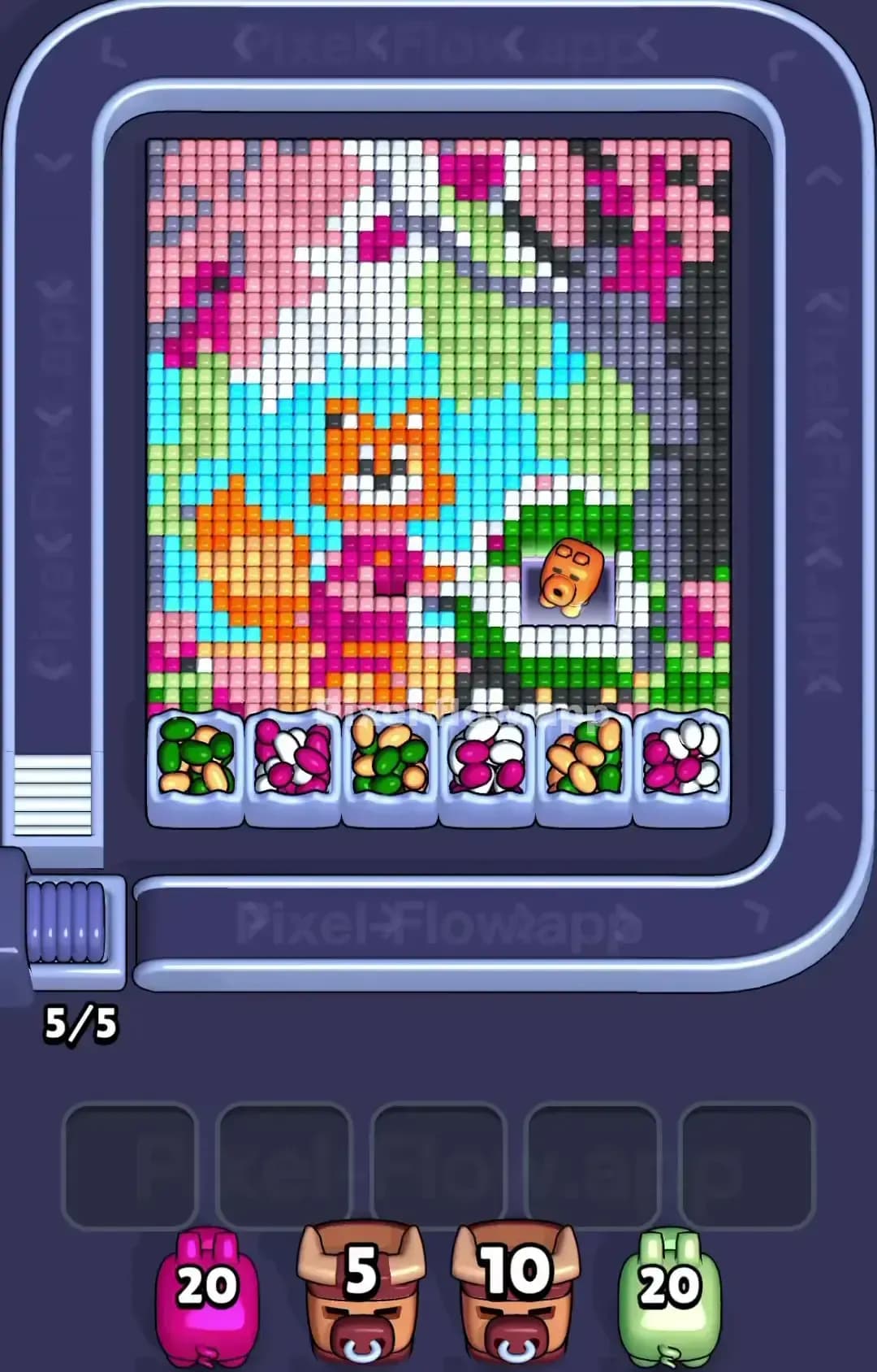 Pixel Flow Level 1433 Screenshot