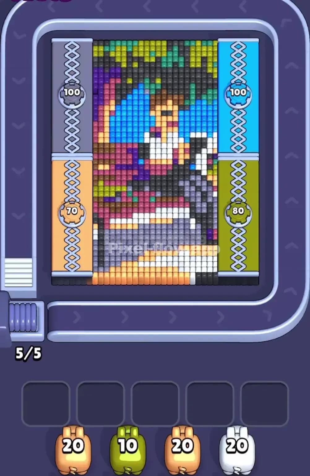 Pixel Flow Level 1637 Screenshot