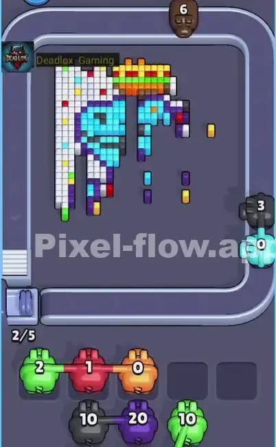 Pixel Flow Level 428 Solution 2