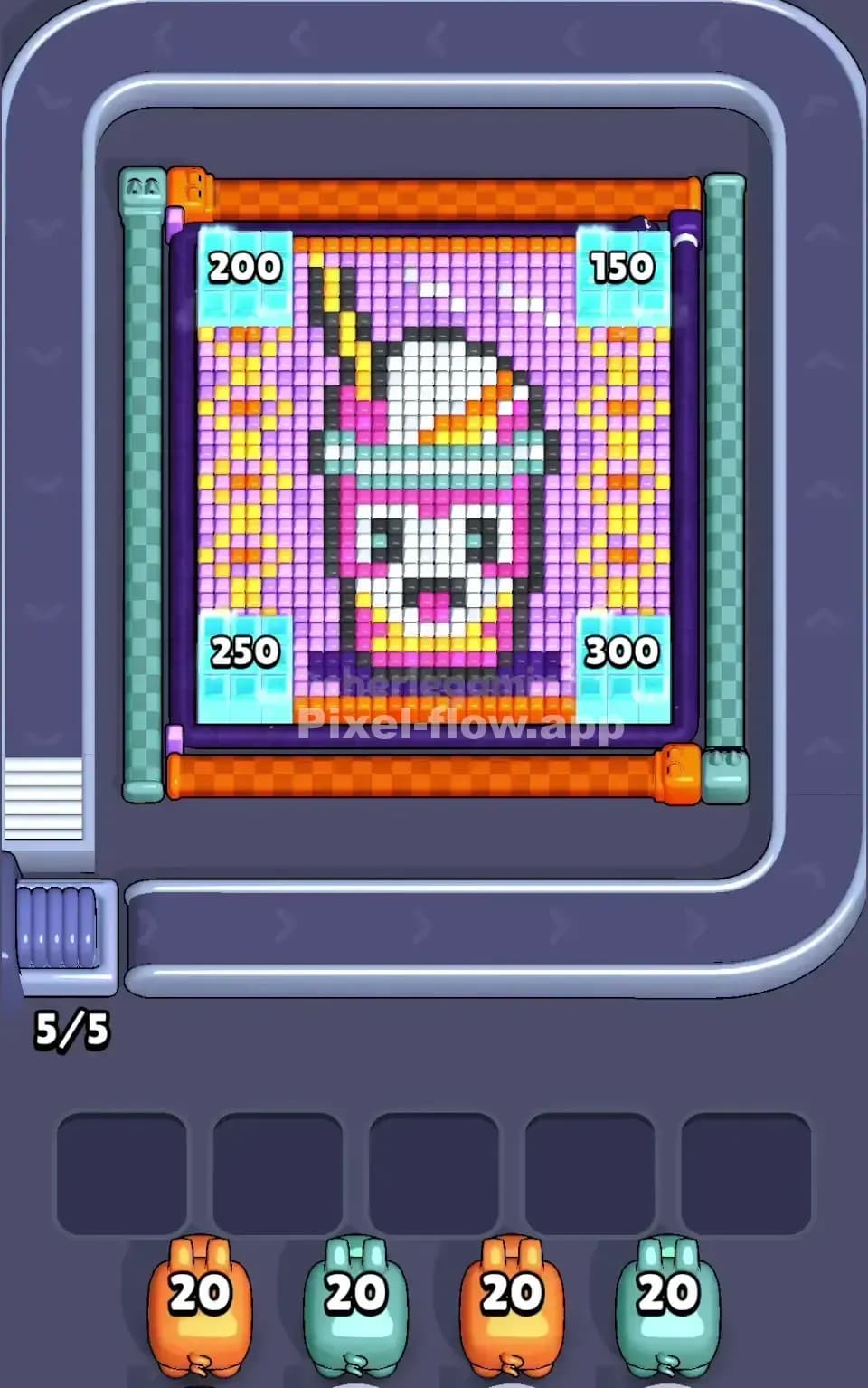 Pixel Flow Level 549 Screenshot