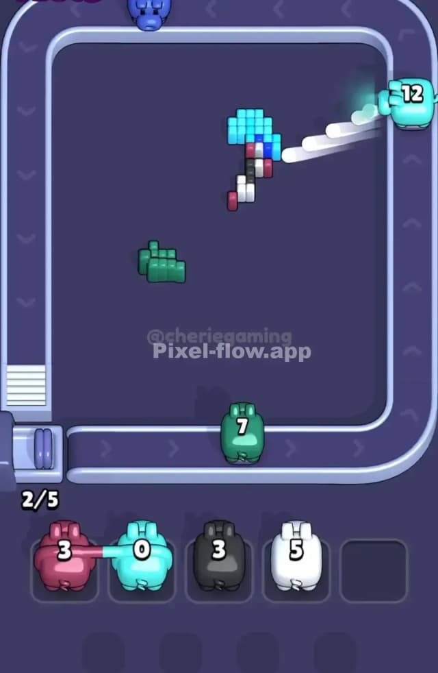 Pixel Flow Level 1708 Solution 3