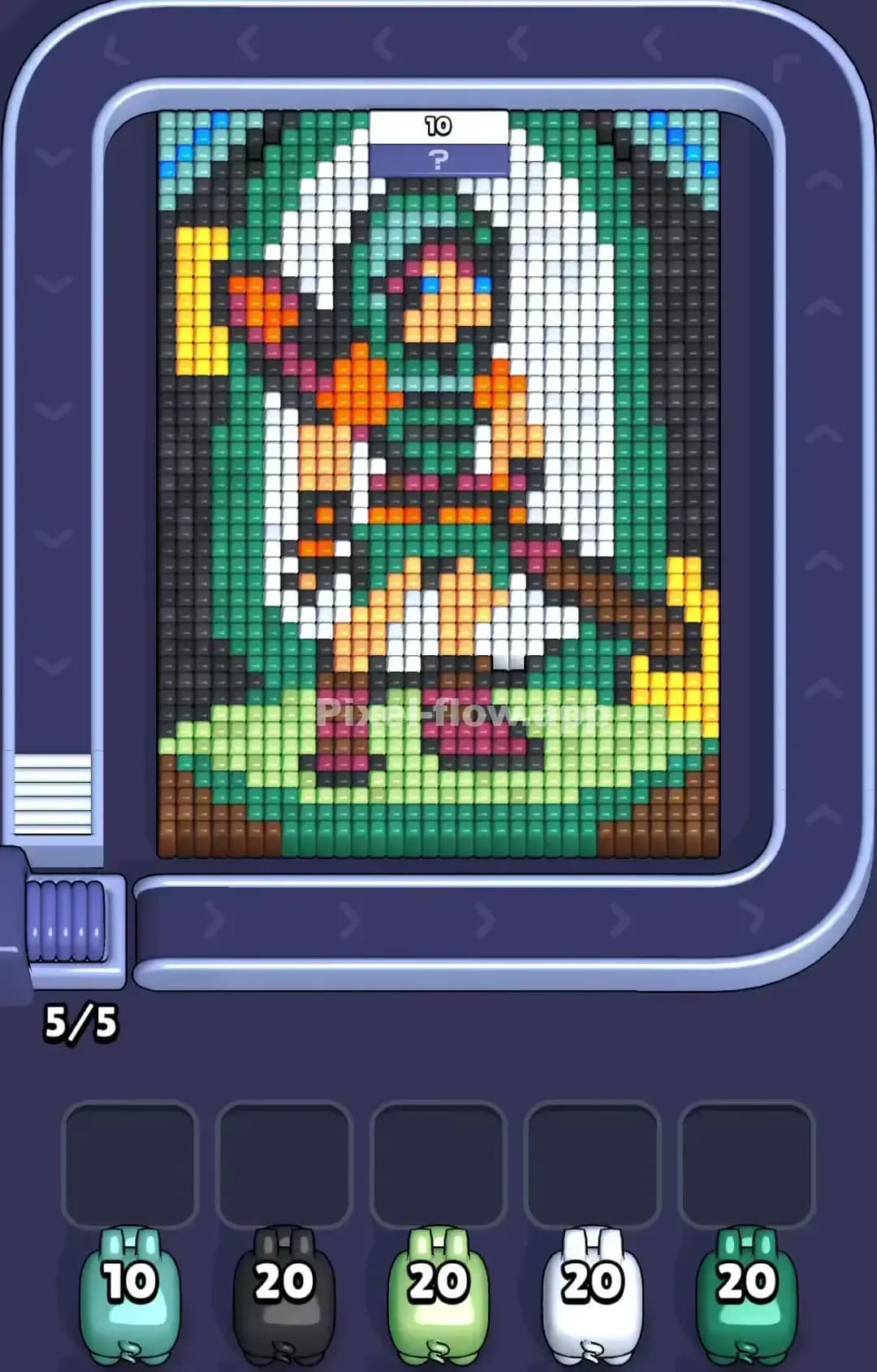 Pixel Flow Level 974 Screenshot