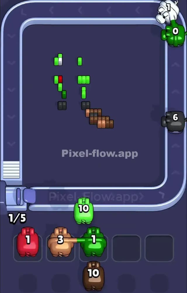 Pixel Flow Level 912 Solution 3