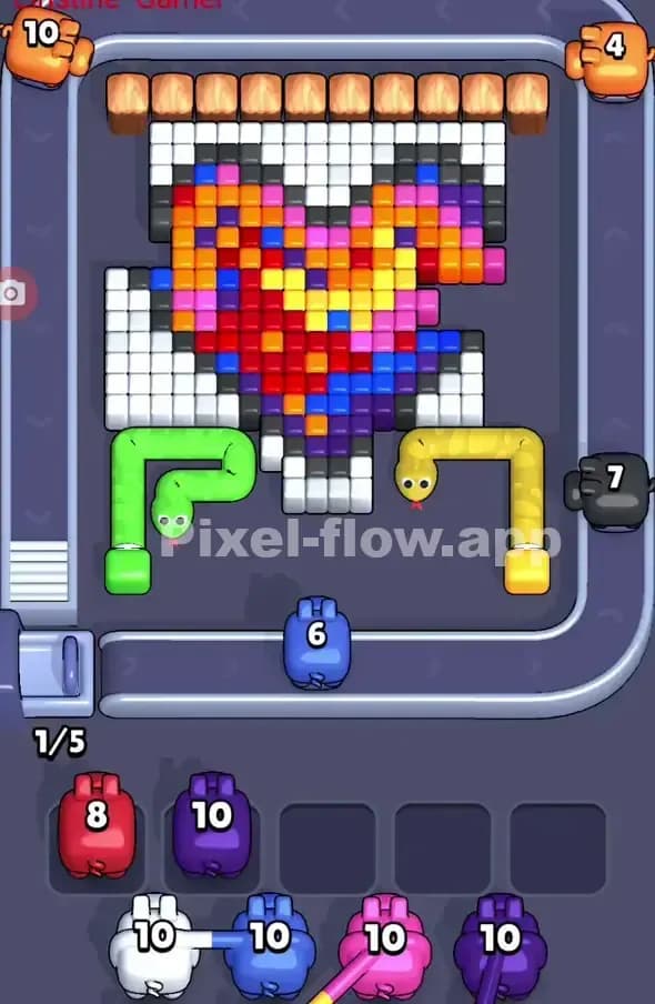 Pixel Flow Level 314 Solution 1