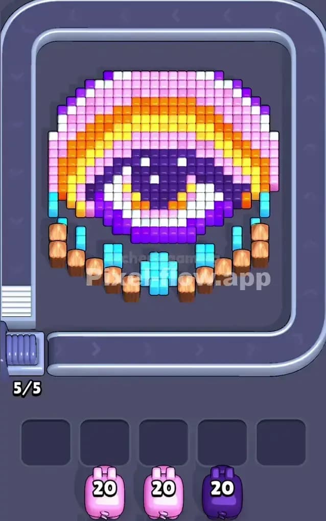 Pixel Flow Level 274 Gameplay