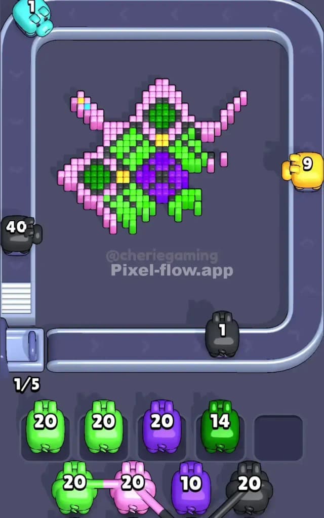 Pixel Flow Level 397 Solution 2
