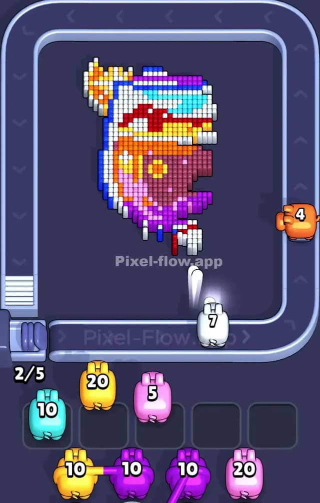 Pixel Flow Level 798 Solution 2