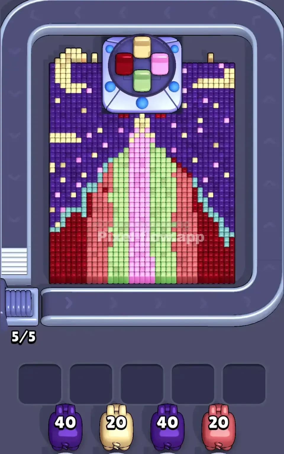 Pixel Flow Level 601 Screenshot