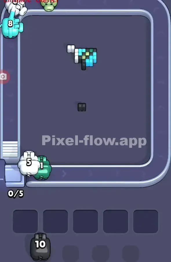 Pixel Flow Level 315 Solution 3