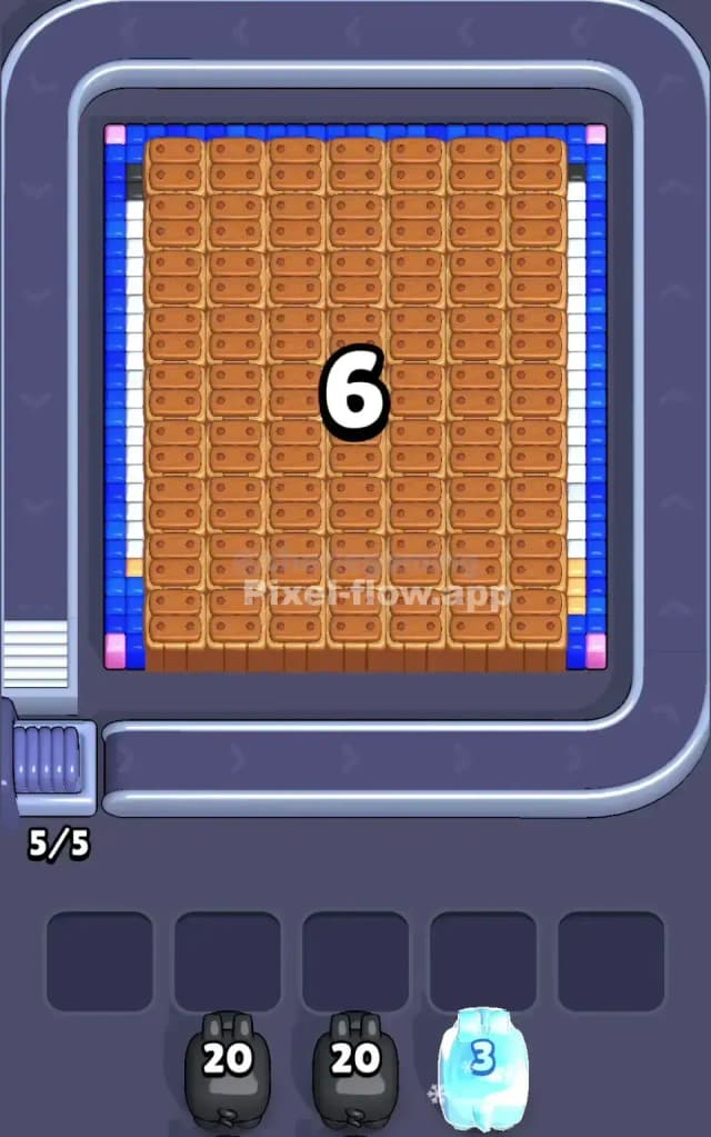 Pixel Flow Level 534 Gameplay