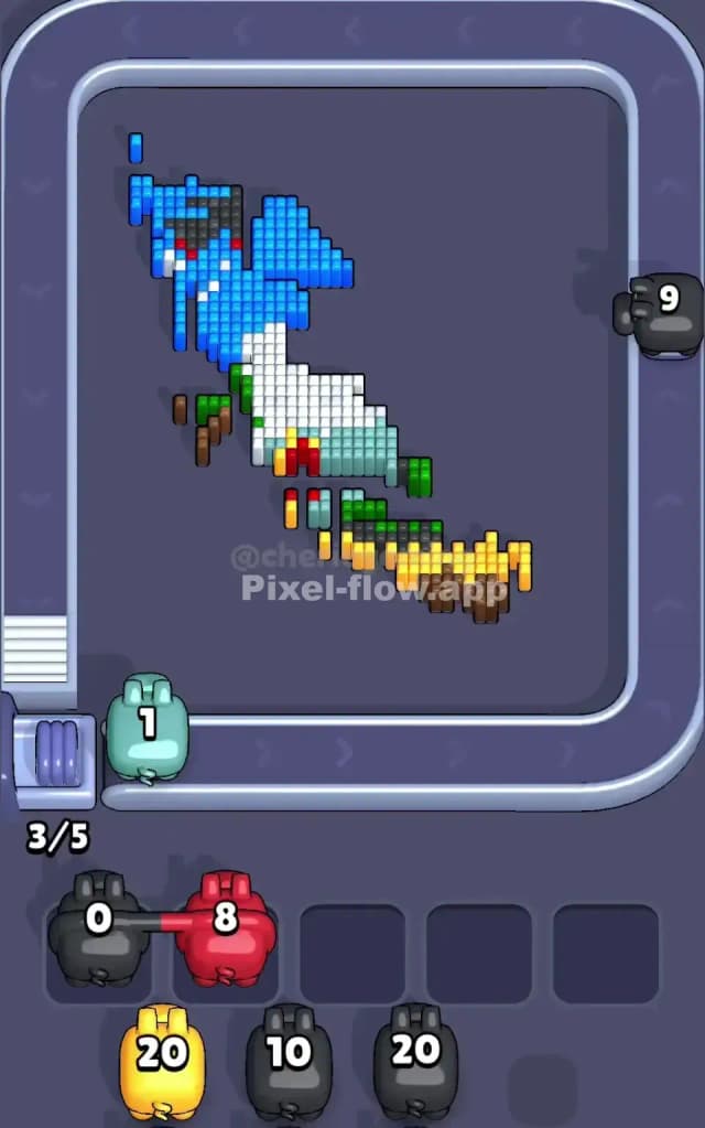 Pixel Flow Level 711 Solution 3