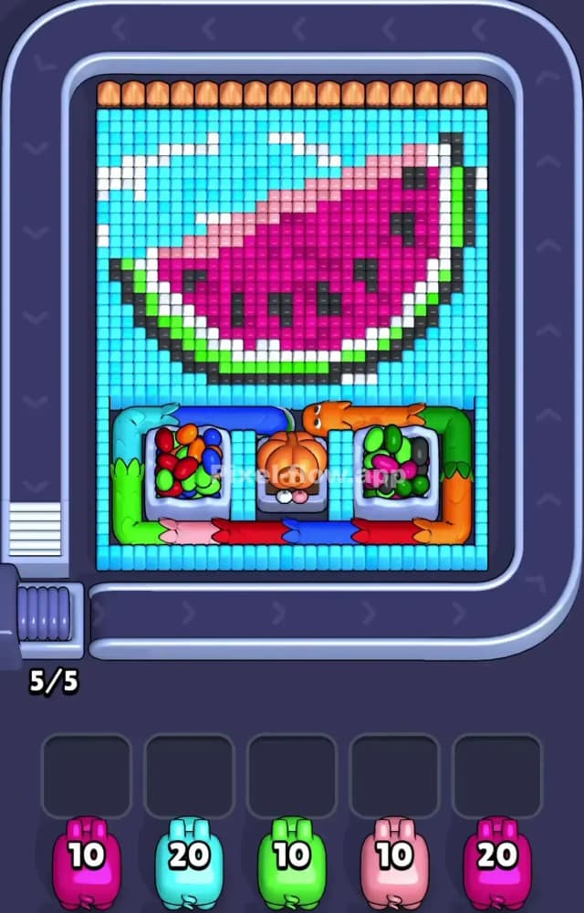 Pixel Flow Level 1203 Gameplay