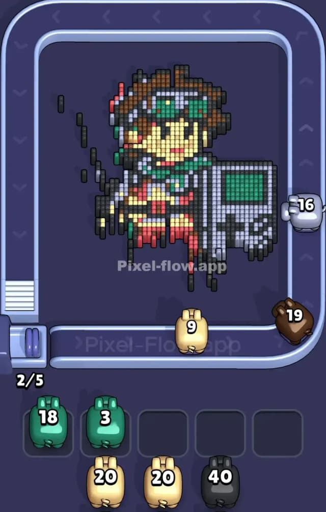 Pixel Flow Level 800 Solution 1