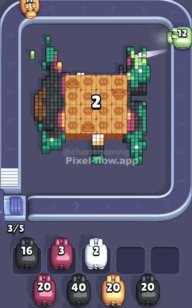 Pixel Flow Level 509 Solution 2