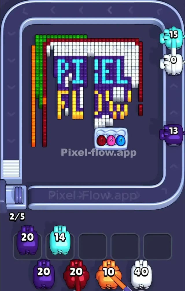 Pixel Flow Level 919 Solution 2