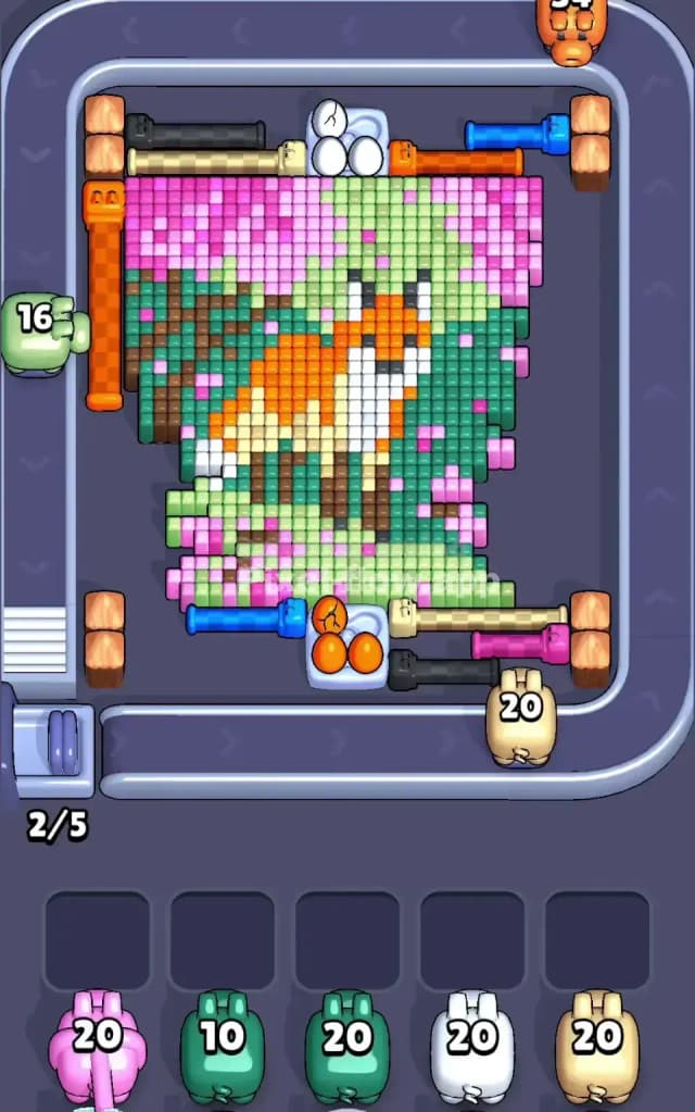 Pixel Flow Level 369 Solution 1