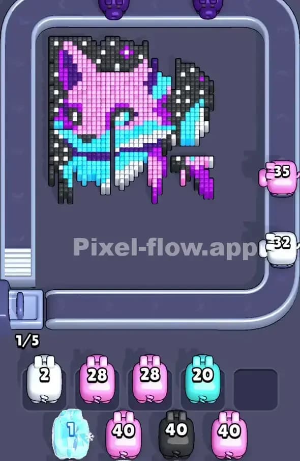 Pixel Flow Level 419 Solution 2