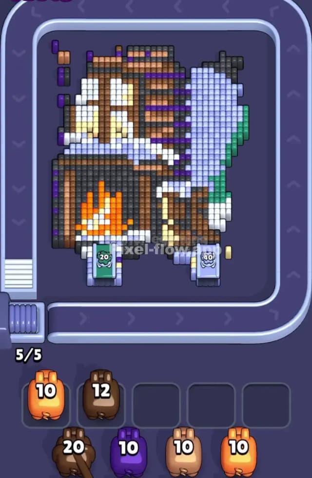 Pixel Flow Level 1727 Solution 1