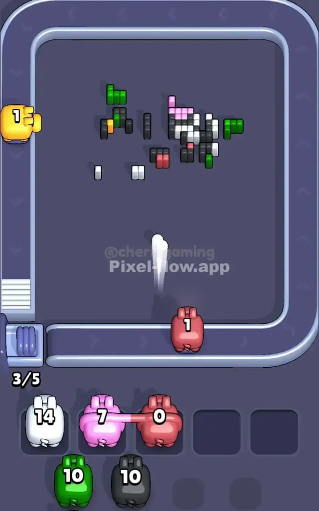 Pixel Flow Level 475 Solution 3