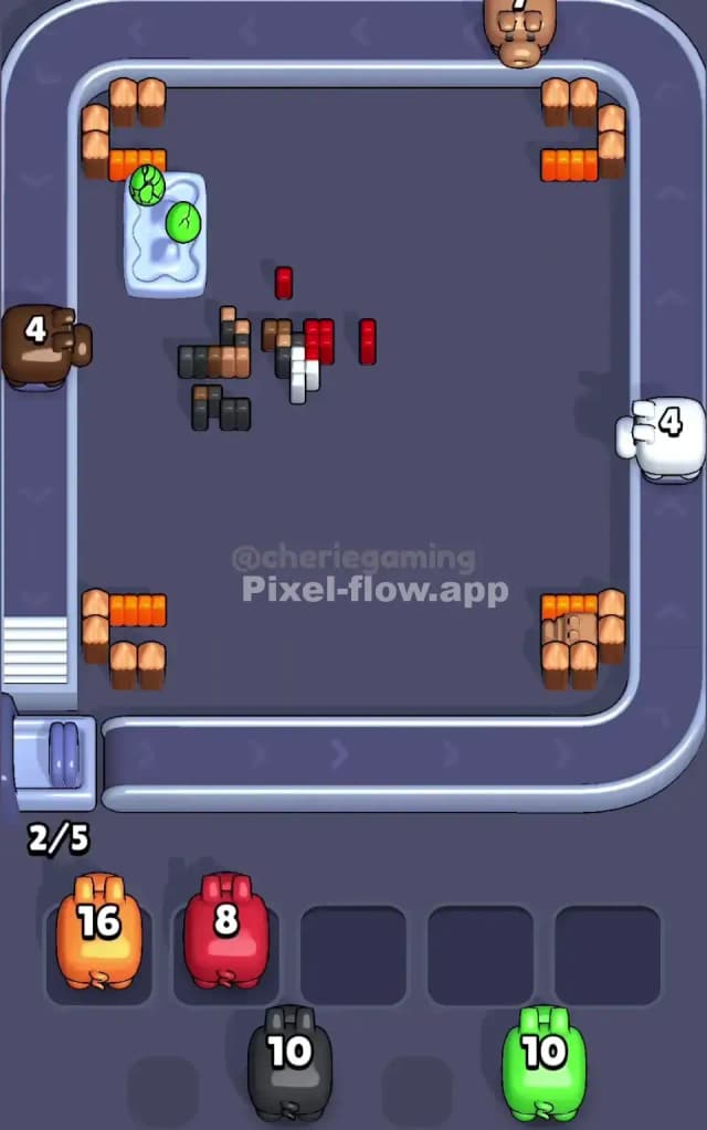 Pixel Flow Level 493 Solution 3