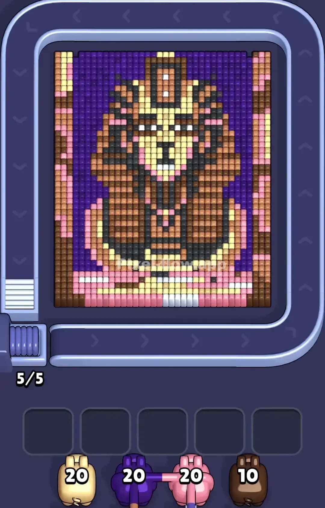 Pixel Flow Level 976 Screenshot