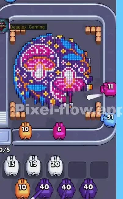 Pixel Flow Level 488 Solution 1