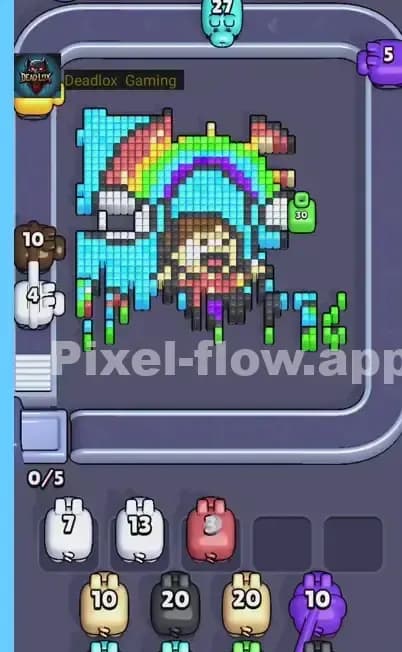 Pixel Flow Level 436 Solution 1