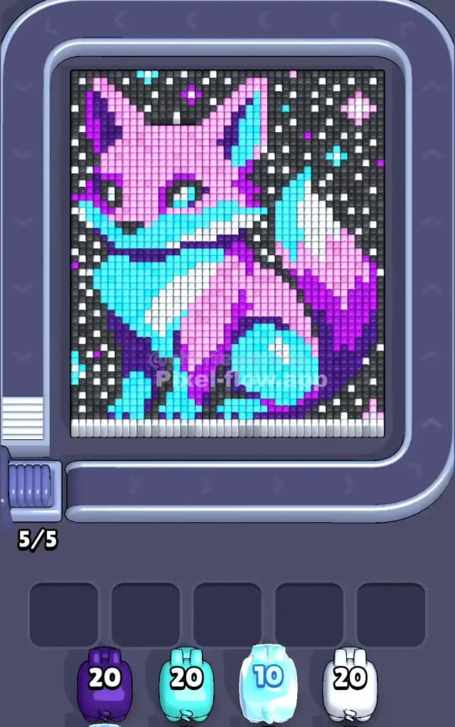 Pixel Flow Level 419 Gameplay