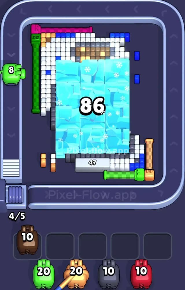 Pixel Flow Level 995 Solution 1
