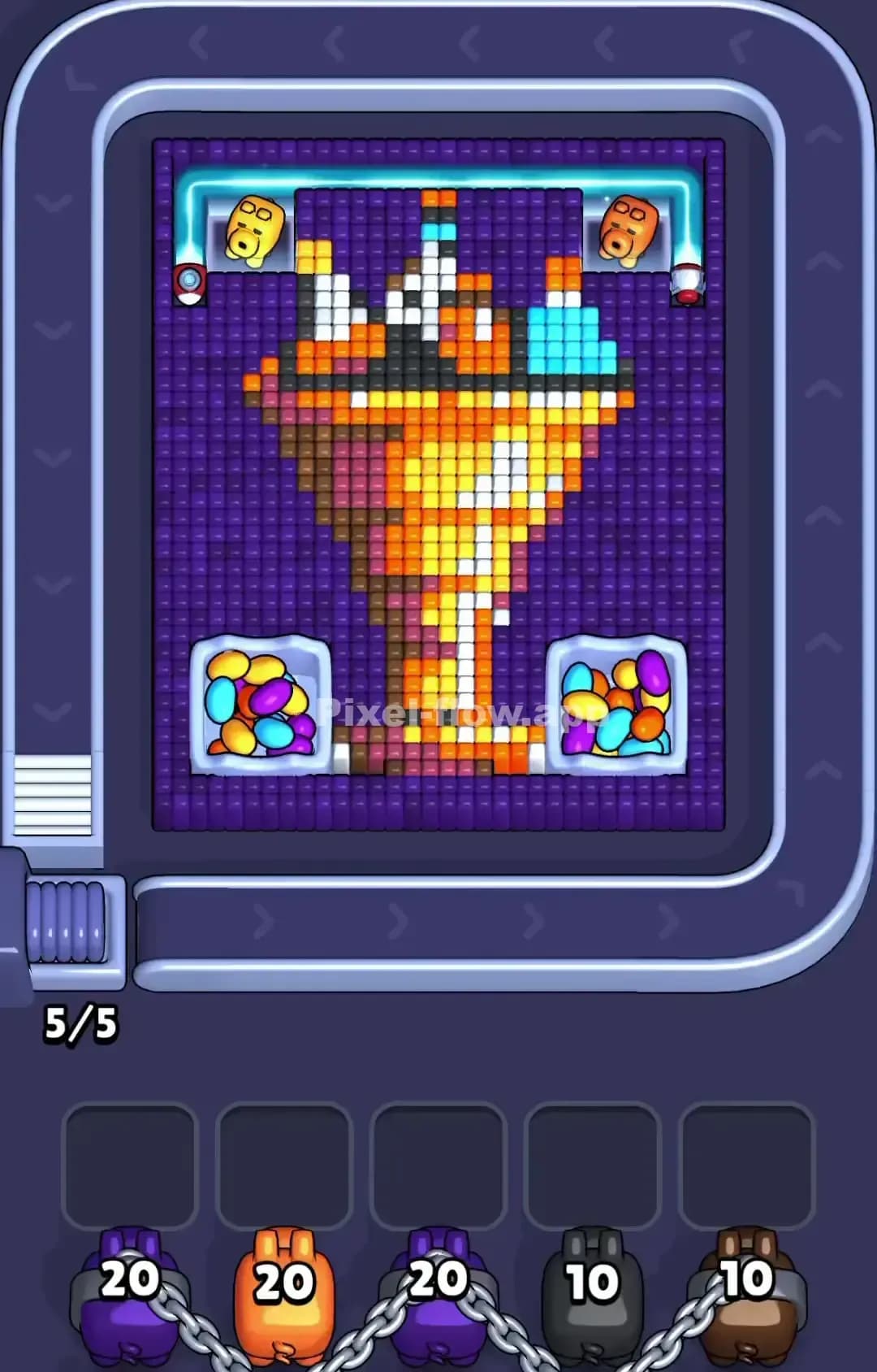 Pixel Flow Level 1242 Screenshot