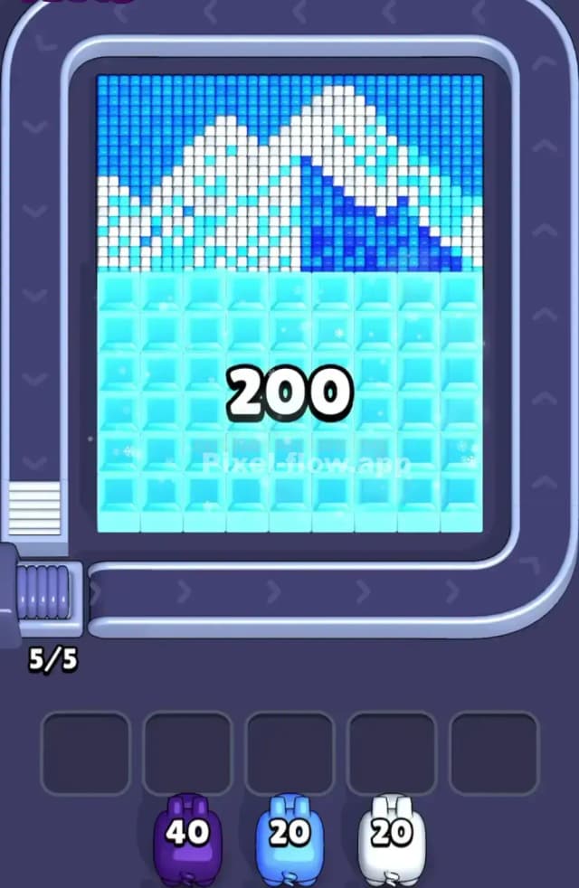 Pixel Flow Level 1634 Gameplay