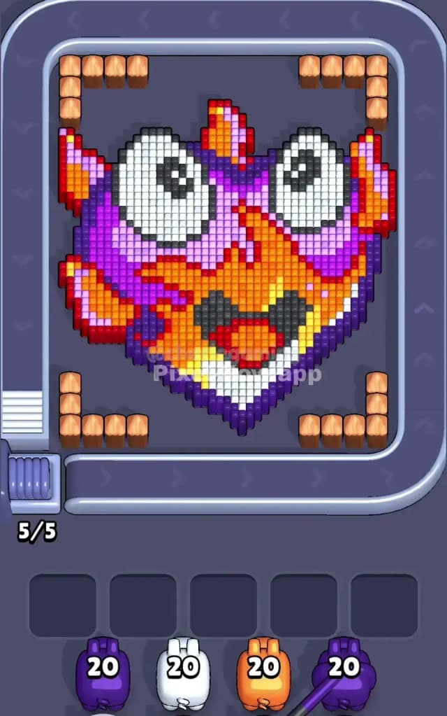 Pixel Flow Level 470 Gameplay