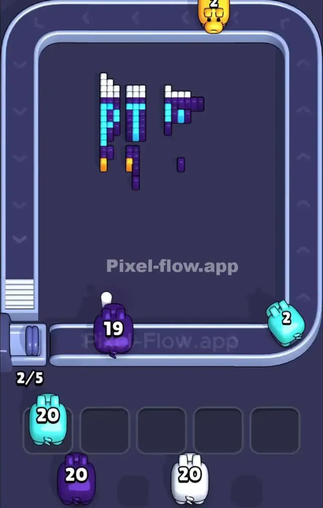 Pixel Flow Level 919 Solution 3