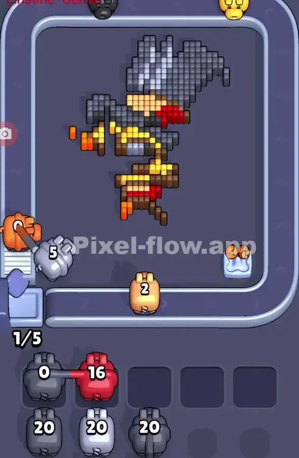 Pixel Flow Level 309 Solution 2